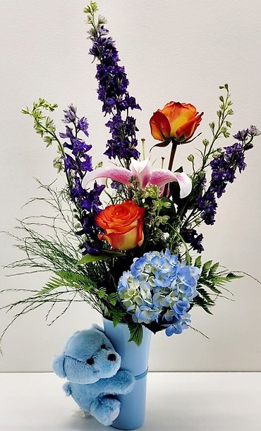 Bouncing Baby Boy Bouquet