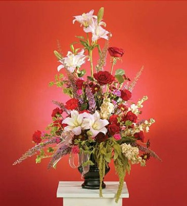 Vase flower Design, sympathy flowers,funeral flowers