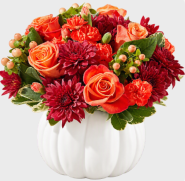 Autumn Air Pumpkin Bouquet
