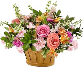 Uplifting Basket Bouquet