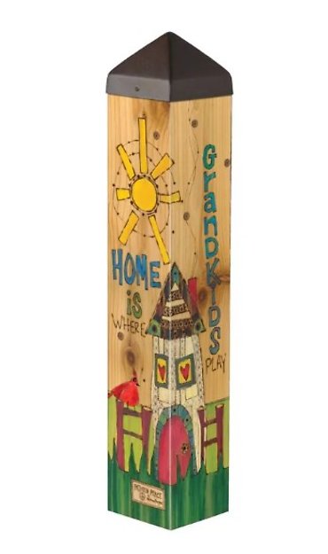 Where Grandkids Play 20\" Art Pole