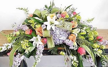 Life Well Lived Casket Spray