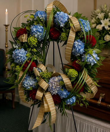 Peaceful Remembrance Wreath