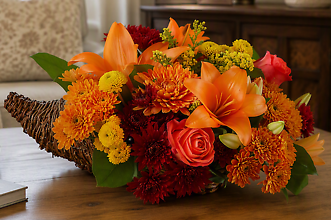 Bouquet of Blessings Cornucopia