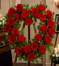 Ever True Heart Wreath