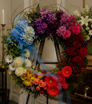 Progression Of Life Wreath