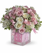 Baby\'s First Block by Teleflora - Pink