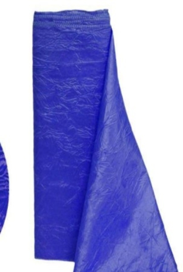 Royal Blue Crinkle Bolt 10 yards-Rental