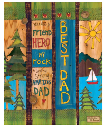 A Father\'s Love 20\" Art Pole