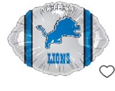Detroit Lions Mylar