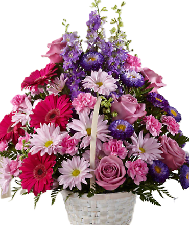 Pastel Peace Basket