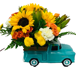 Chevy Trucking Blossoms Bouquet