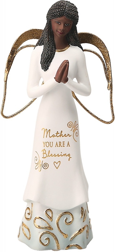 Mother - 5.5\" Angel with Clasped Hands